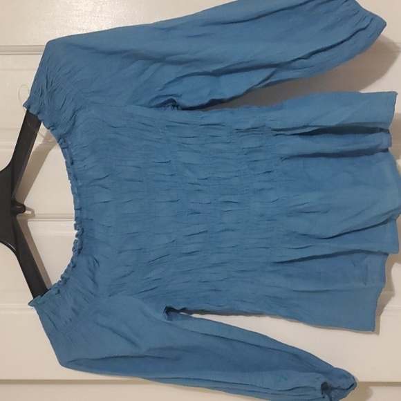 PAPERMOON Off Shoulder 3/4 Sleeves Blouse S - Picture 5 of 15